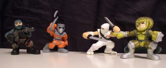 G.I Joe Combat Heroes Cobra Storm Shadow From Barbecue Pack 